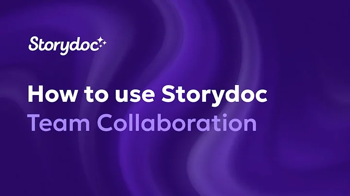 sales team collaboration in storydoc