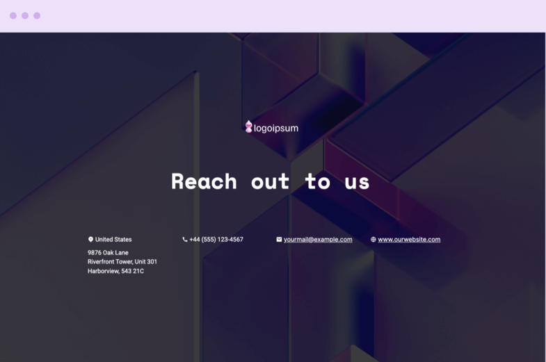 Next steps slide example
