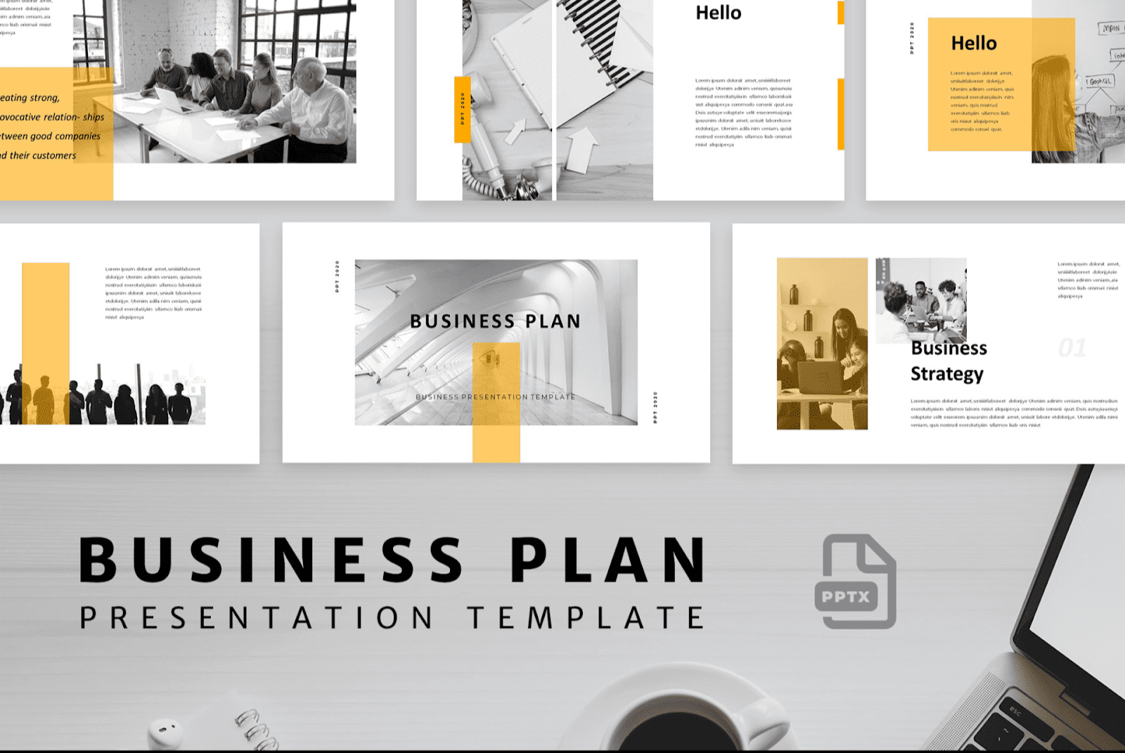 Business plan PowerPoint template