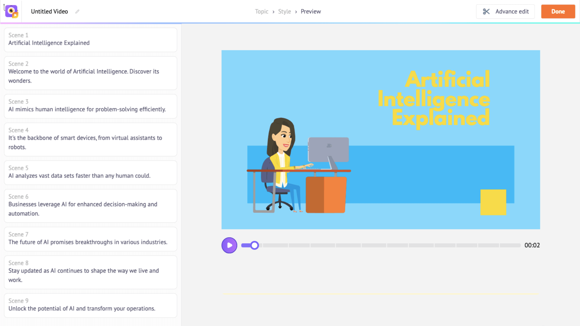 Best animation software: Animaker