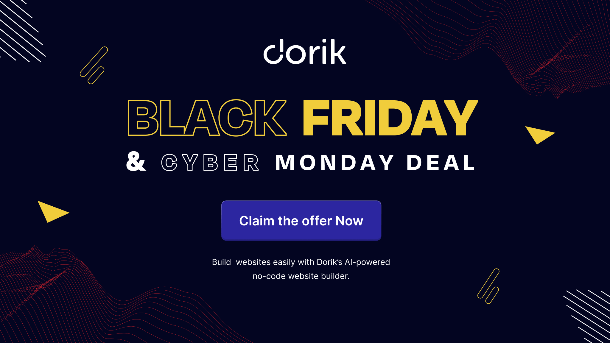 Dorik black friday saas deal
