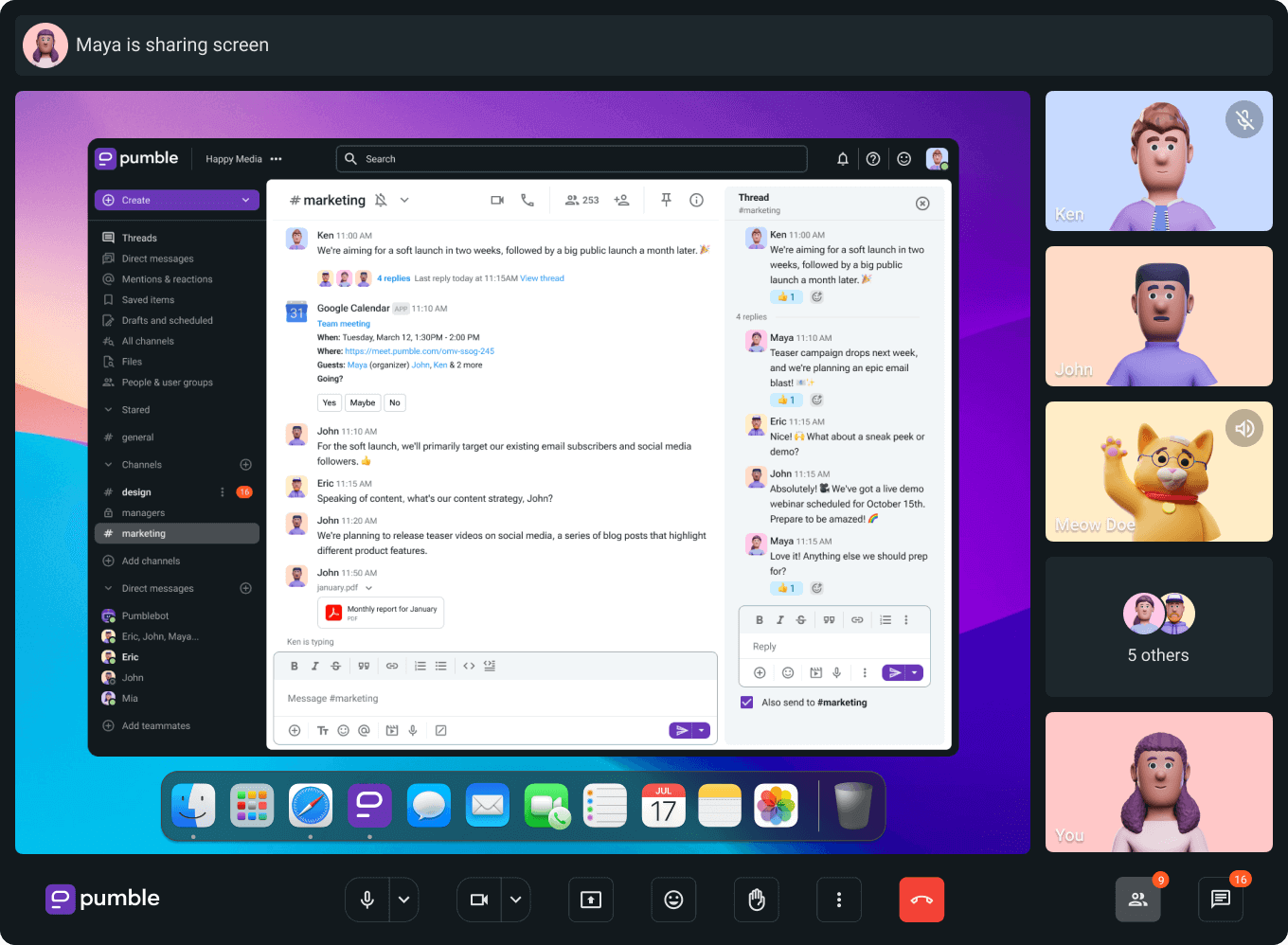 Best Slack alternatives - Pumble