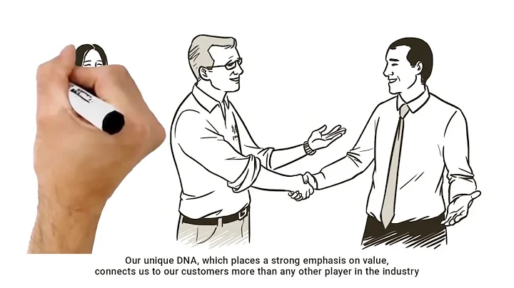 Whiteboard animation sales video example