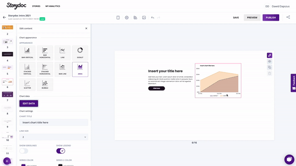 Best dataviz tools: Storydoc