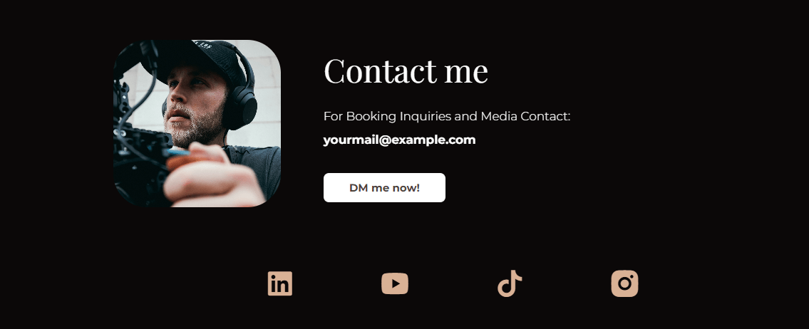 Next steps slide example