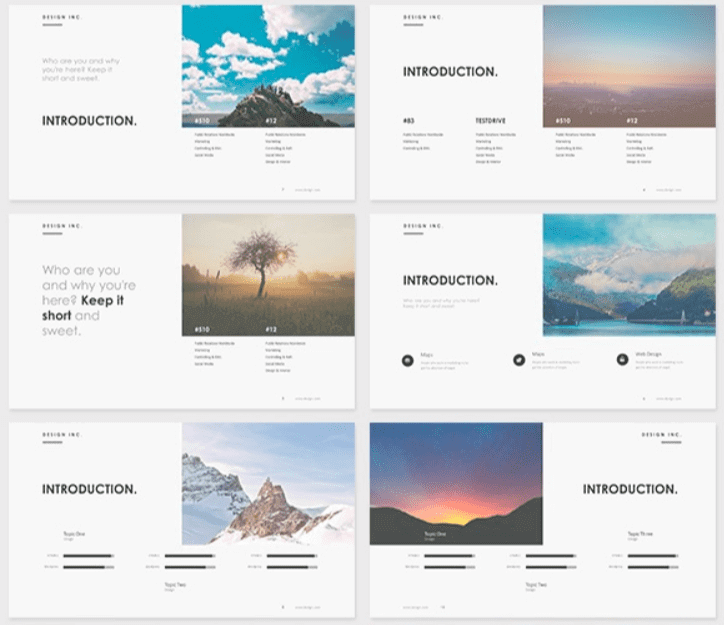 Flow PowerPoint template