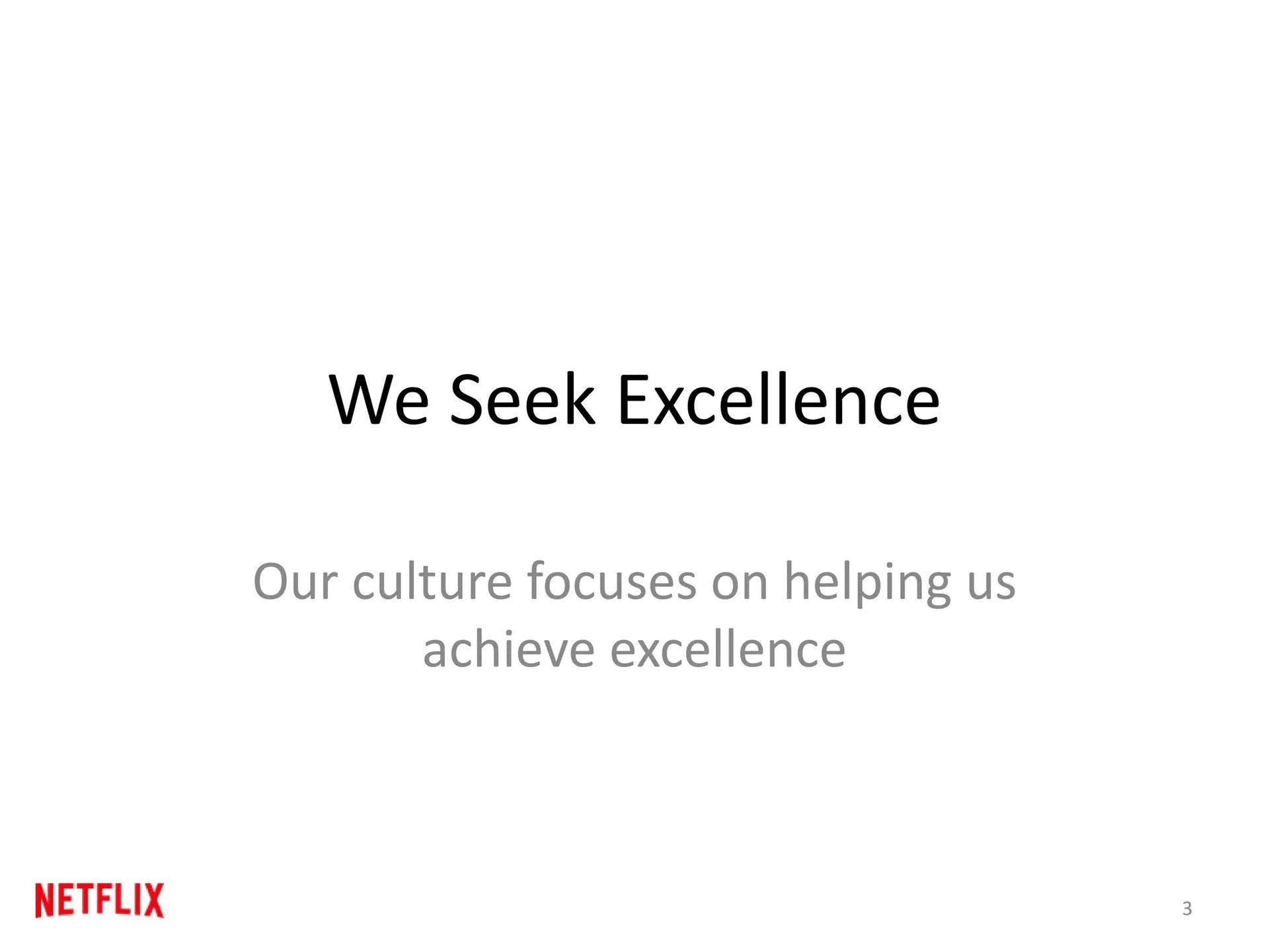 Original Netflix culture deck executive summary slides