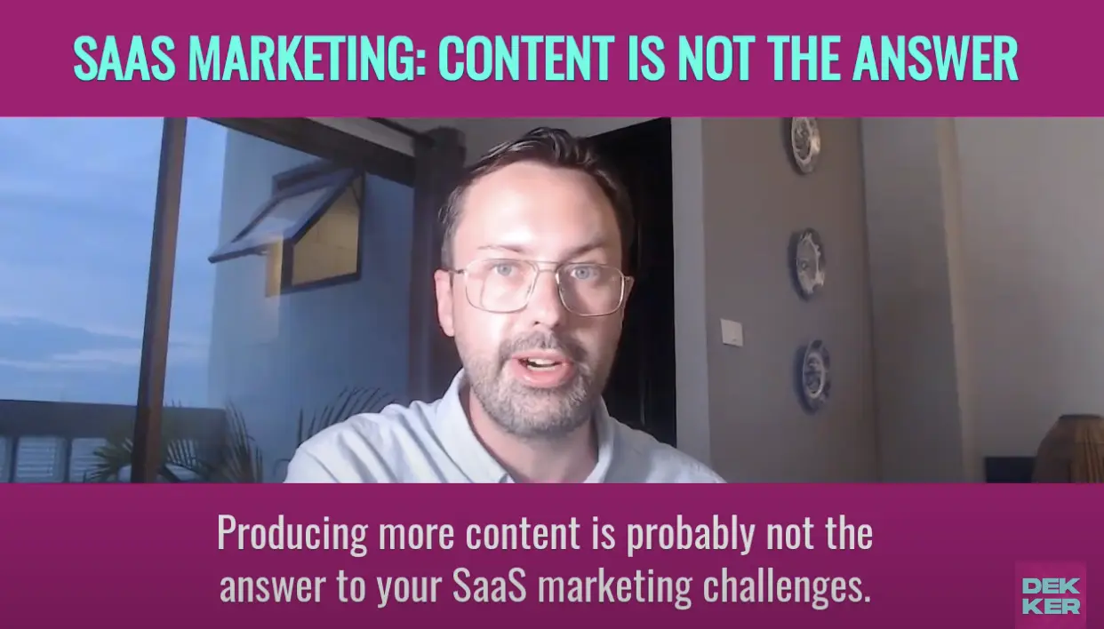 saas content marketing strategy