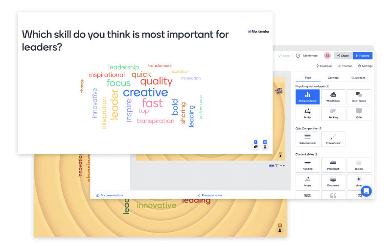 Mentimeter presentation maker