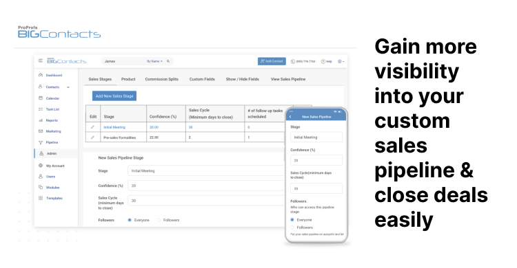 BigContacts — sales acceleration tool