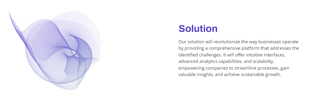 Consulting proposal solution slide example