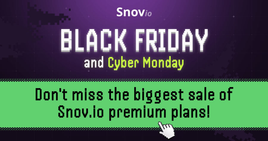 Snov.io black friday saas deal