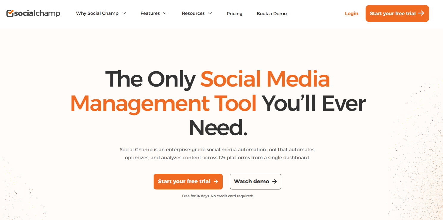 Best productivity tools - Social Champ