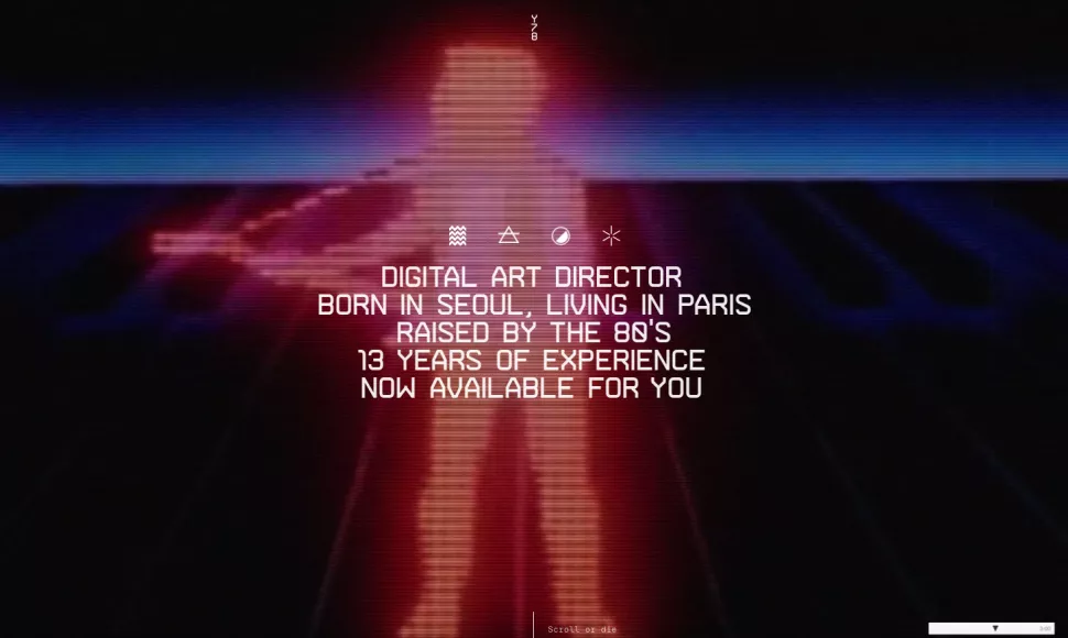 Online portfolio example