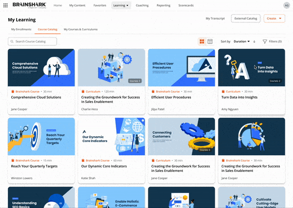 Brainshark - Best sales enablement tools