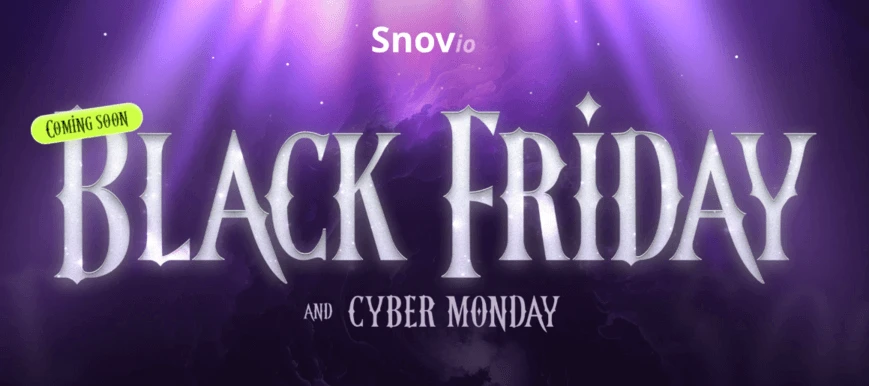 Snov.io black friday saas deal