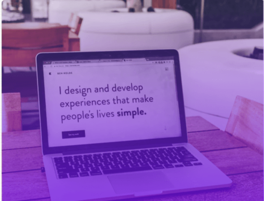 How to create an online portfolio