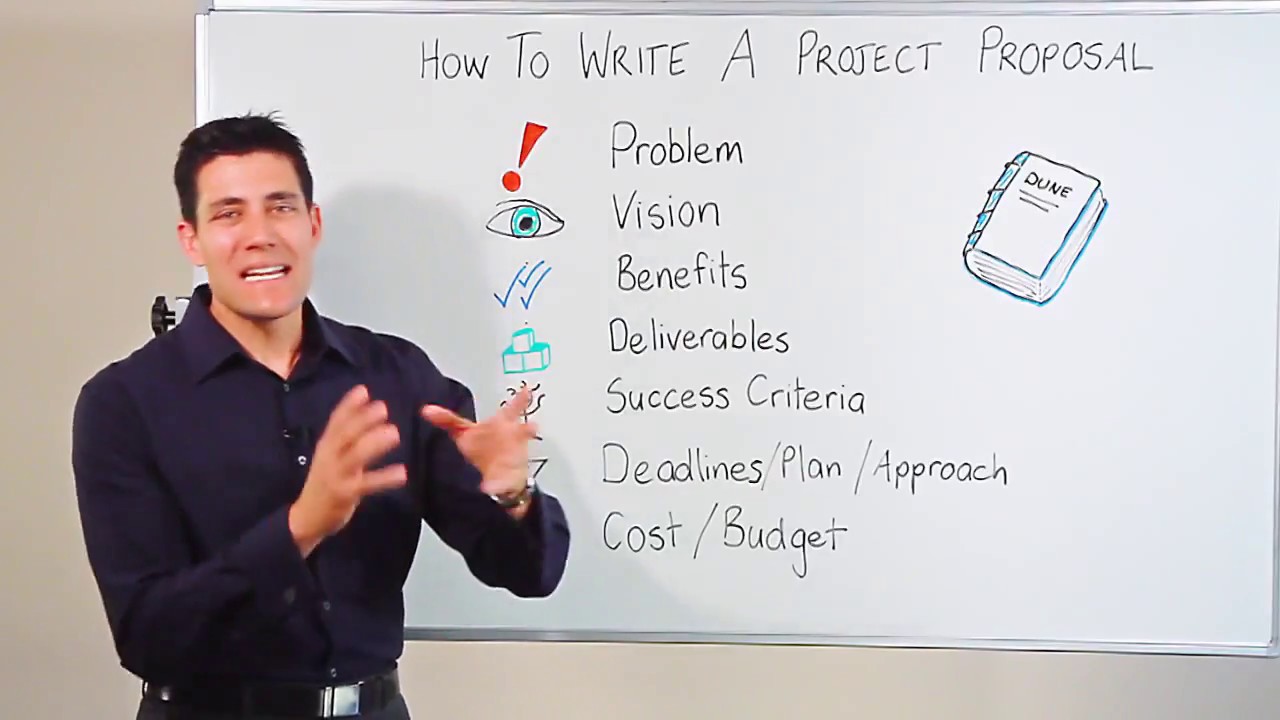 How to write a project proposal