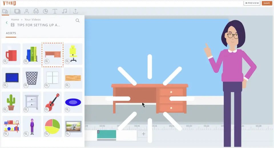 Vyond presentation maker