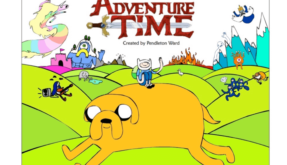 Adventure Time TV show pitch deck
