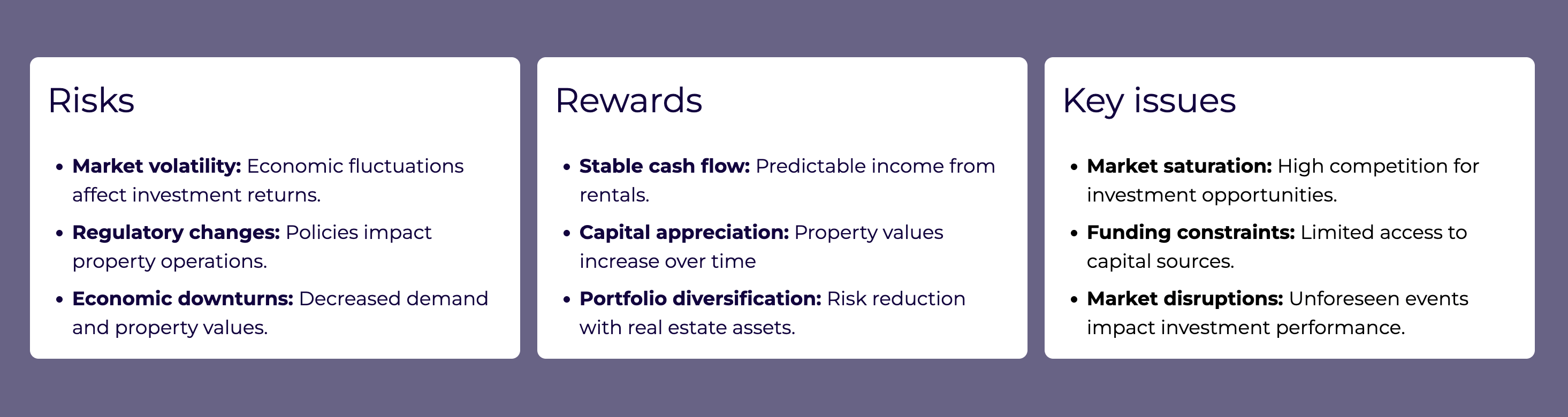 Risk analysis slide example