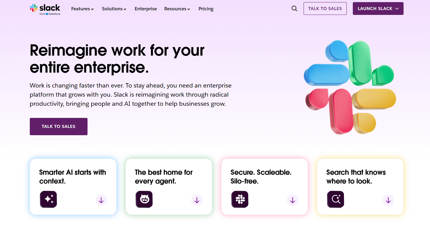 Best productivity tools - Slack