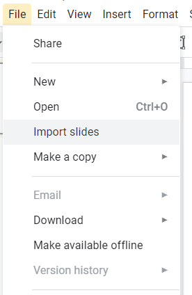 Convert PPT into Google 