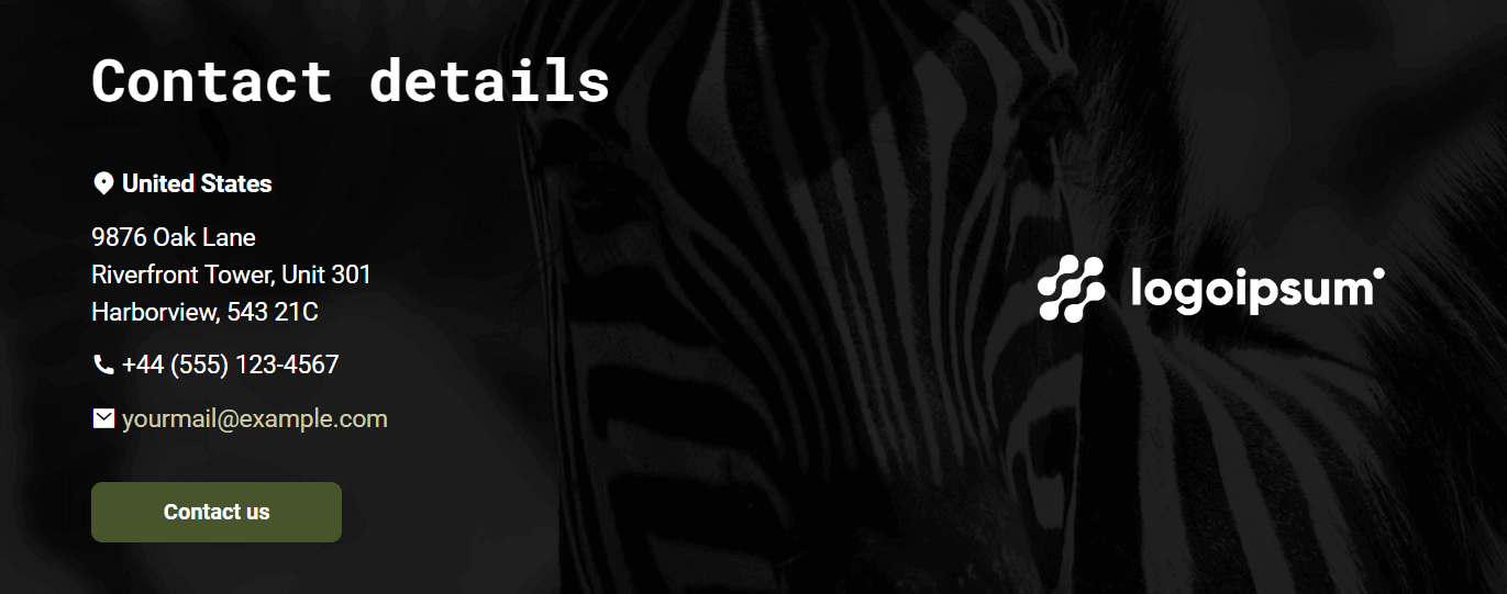 Next step slide example