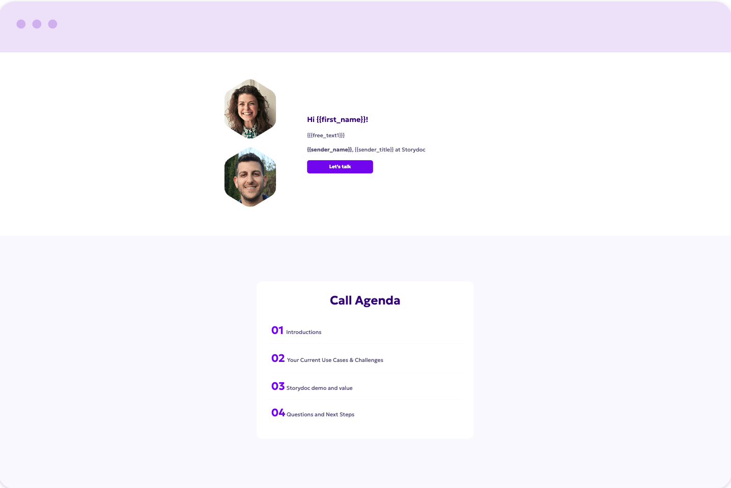 sales presentation introduction slide