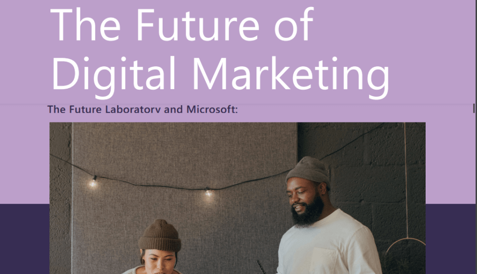 Microsoft digital marketing white paper