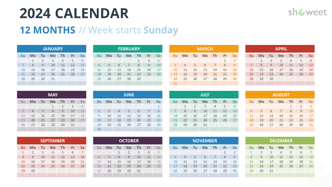 Calendar slide example