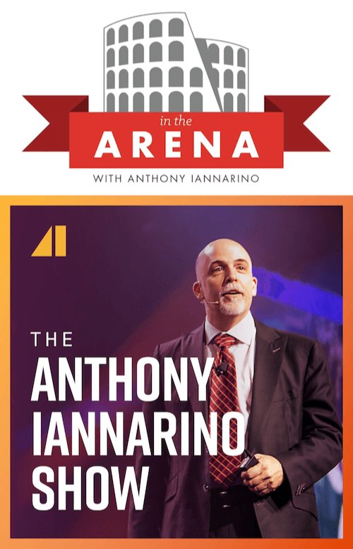 5) In the arena / The Anthony Iannarino Show  best podcast list for salespeople