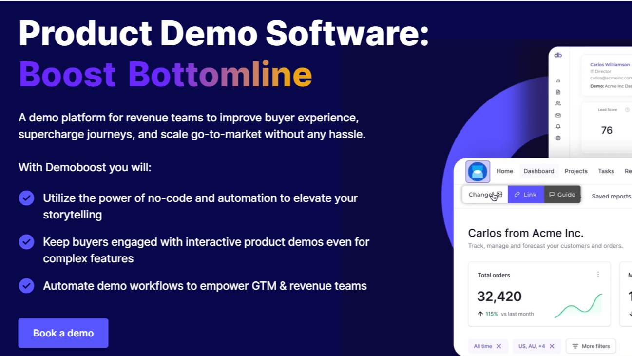 Best sales demo software - Demoboo