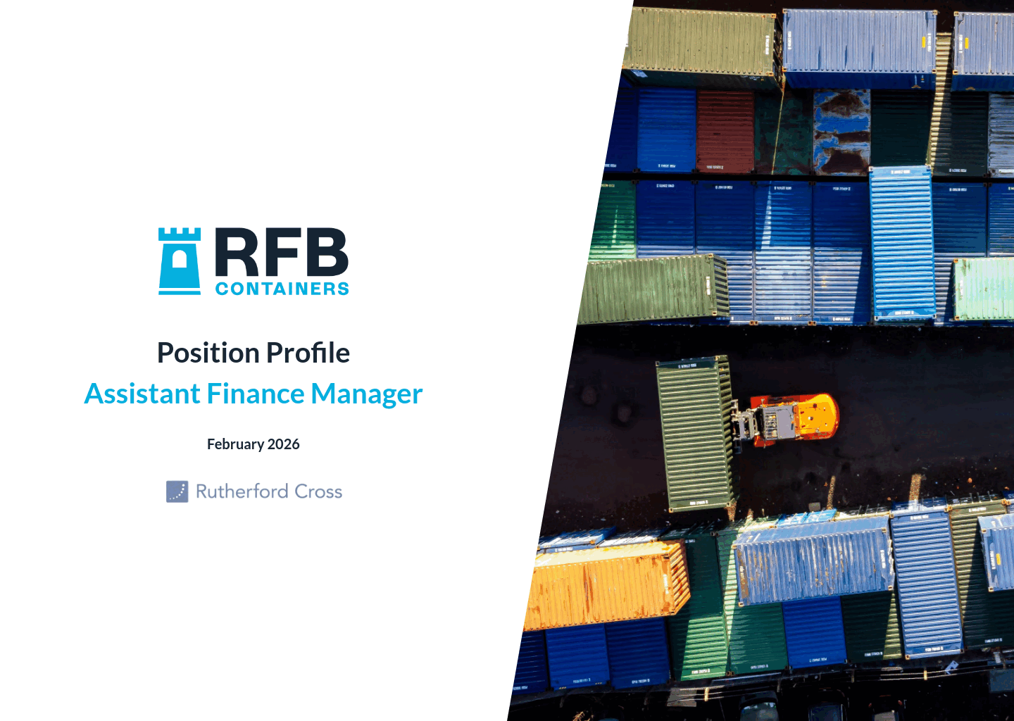 RFB Containers - Assistant Finance Manager preview